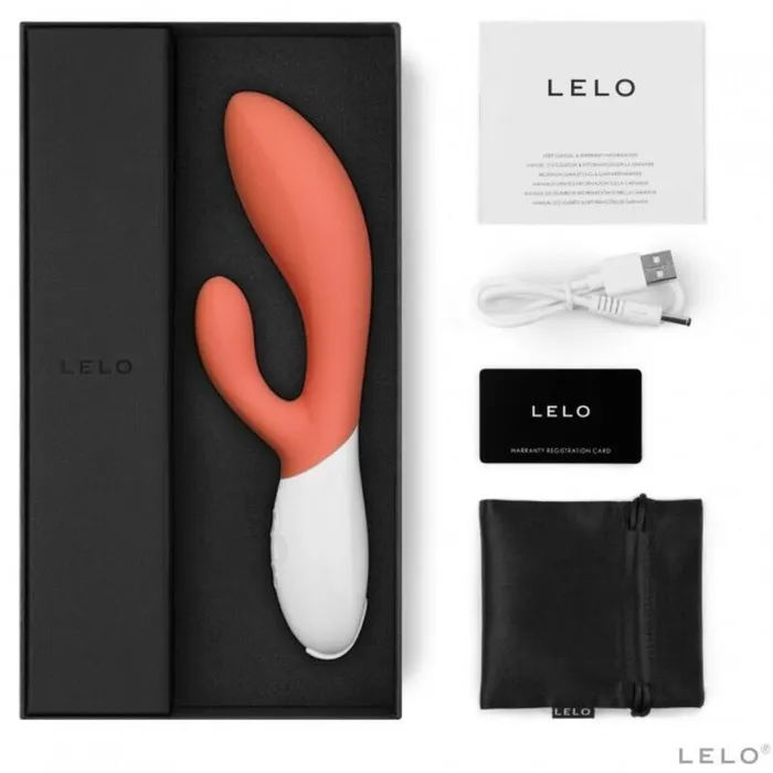 Lelo Ina 3 Dual Action Massager Coral | Lelo Vibrators