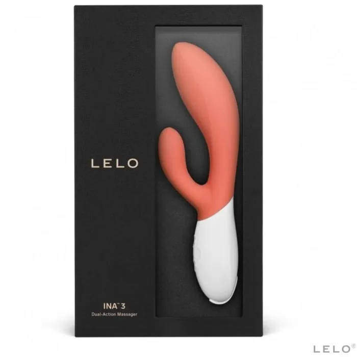 Lelo Ina 3 Dual Action Massager Coral | Lelo Vibrators