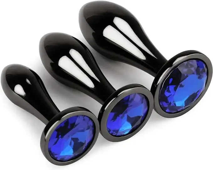 Lover Thingz Male Sex Toys | 3 Size Oval Anal Plug by Lover Senses