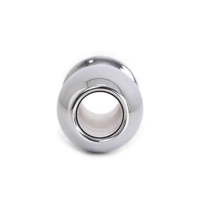 Anal | Kiotos Steel - Holle Anaal Plug - RVS - Geribbeld - Lengte 70 mm - Kiotos