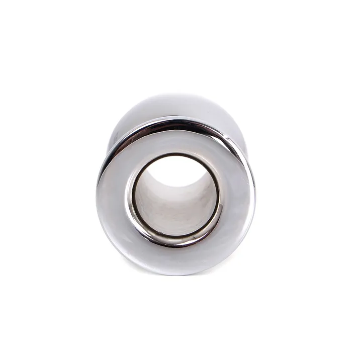 Anal | Kiotos Steel - Holle Anaal Plug - RVS - Geribbeld - Lengte 70 mm - Kiotos