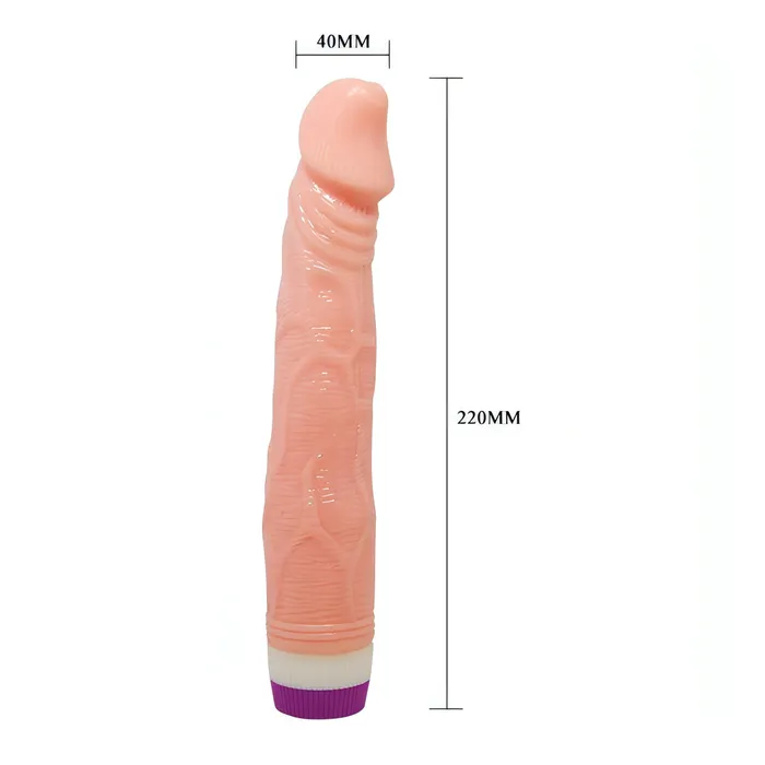 Baile Female Sex Toys | Vibratore realistico con vibrazione multispeed - 22 cm, Rosa Carne