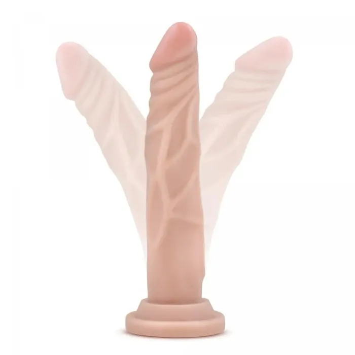 Blush Novelties Vibrators | Fallo realistico con ventosa senza testicoli - 7.5'' Rosa Carne