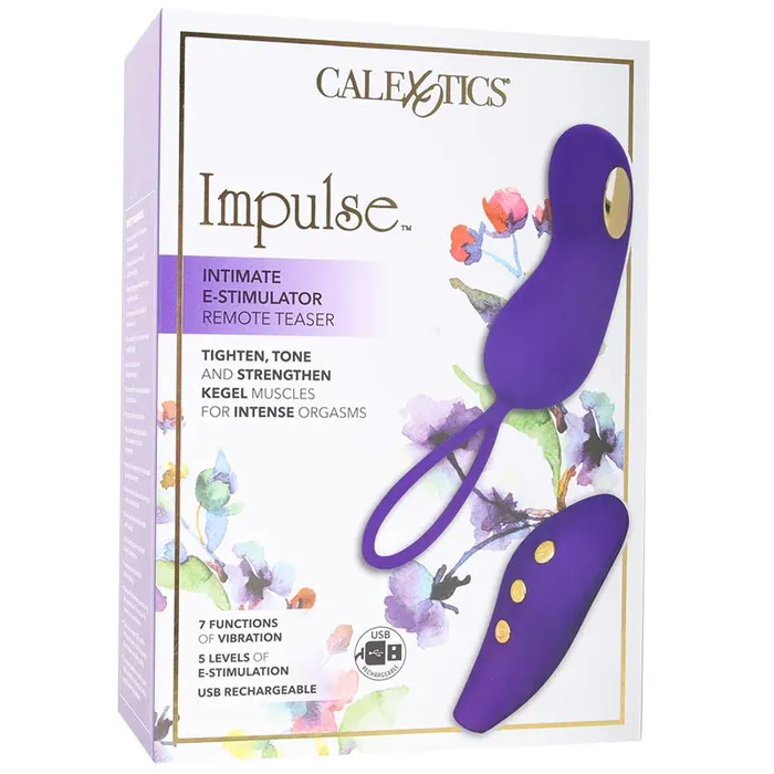 California Exotic Female Sex Toys Impulse Intimate EStimulator Remote Teaser