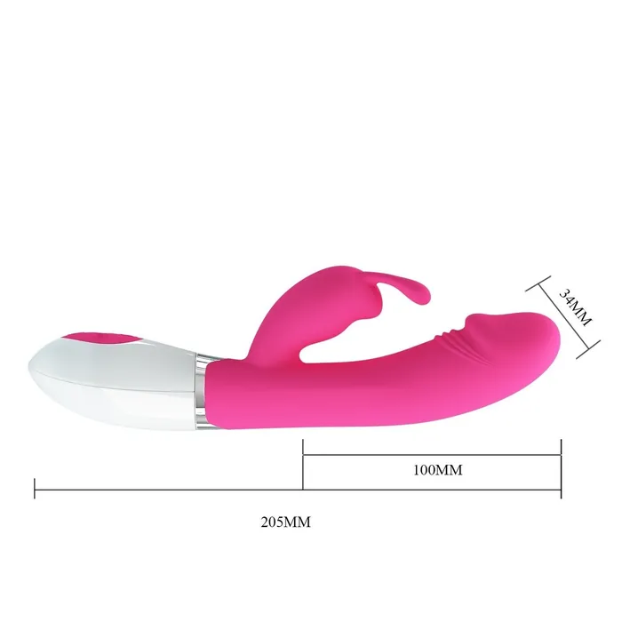 Female Sex Toys | Pretty Love Vibratore Rabbit in silicone - 30 modalità di vibrazione, Viola