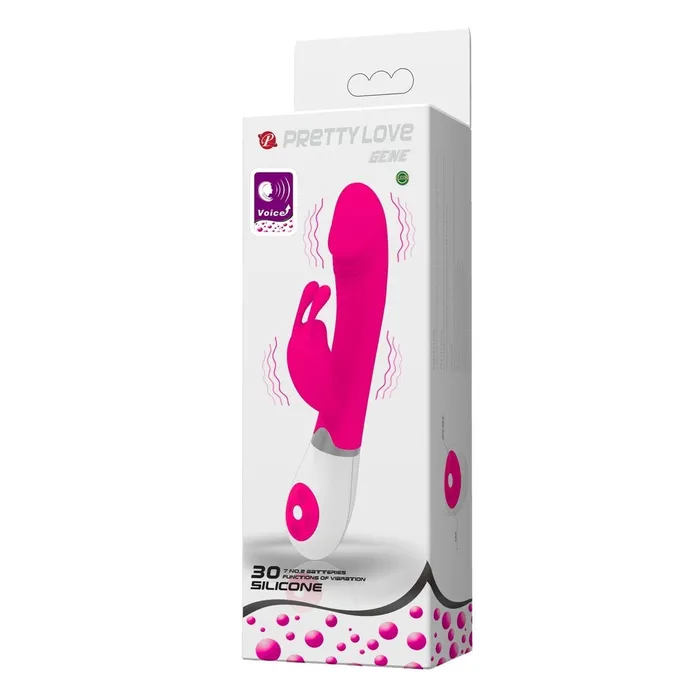 Female Sex Toys | Pretty Love Vibratore Rabbit in silicone - 30 modalità di vibrazione, Viola