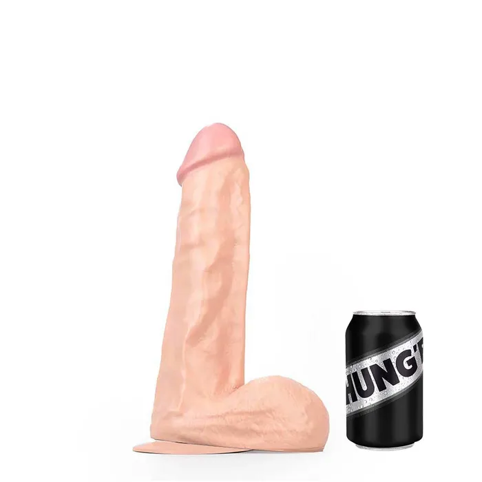 HUNGR David Dildo Lichte huidskleur 33 cm 76 cm Hungr Dildos