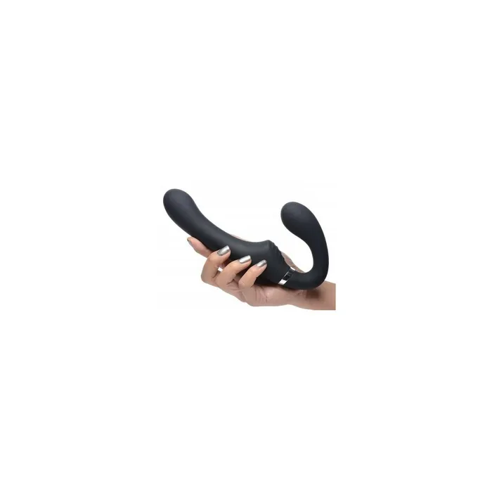 Masturbatore Doppia Penetrazione XR Nero Silicone | XR Female Sex Toys