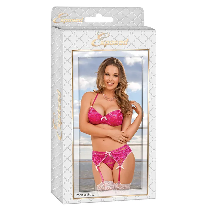 Set di Lingerie Exposed Rosa SM Exposed Anal