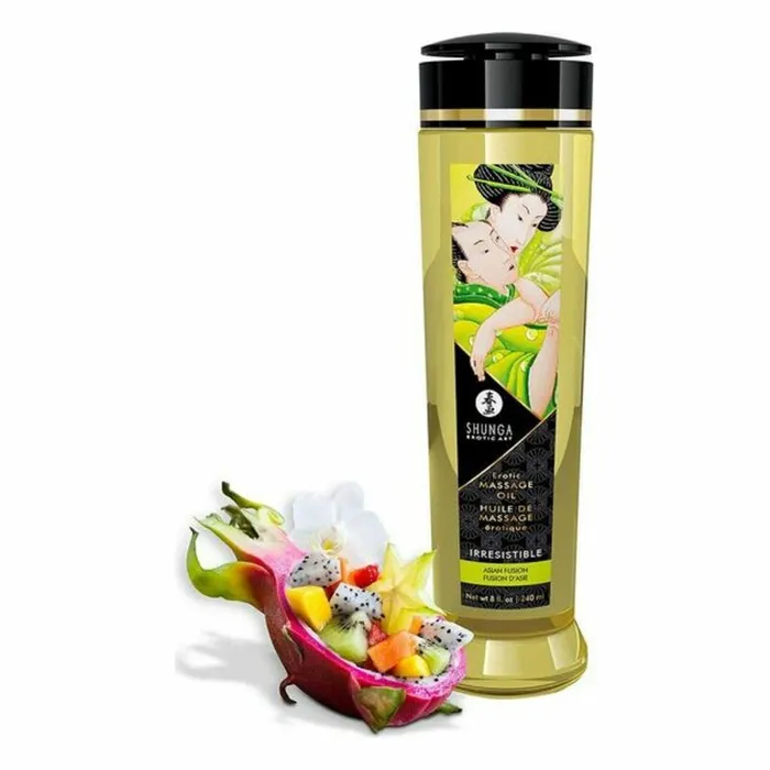 Shunga Vibrators Olio per Massaggio Asian Fusion Shunga Irresistible 240 ml