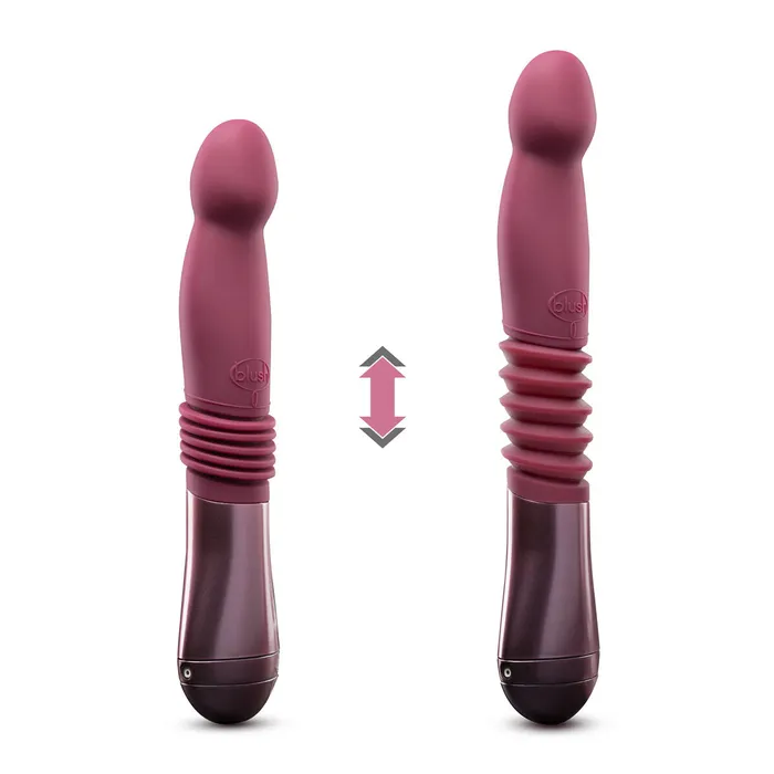 Vibratore per il PuntoG Blush Temptasia Rosso Blush Vibrators