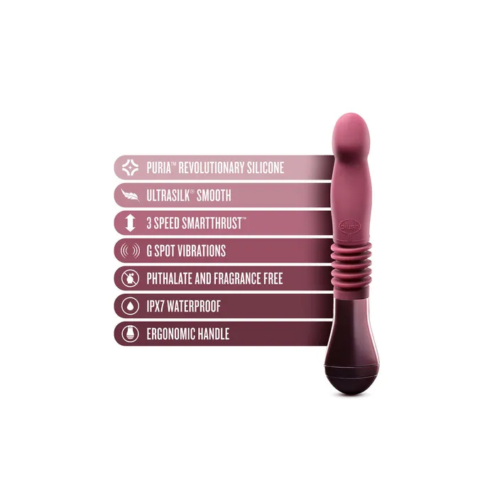 Vibratore per il Punto-G Blush Temptasia Rosso | Blush Vibrators