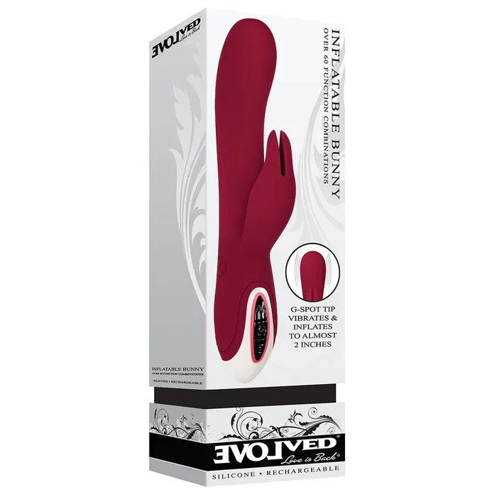 Vibrators | Vibratore per il Punto-G Evolved Bunny Rosso - Evolved