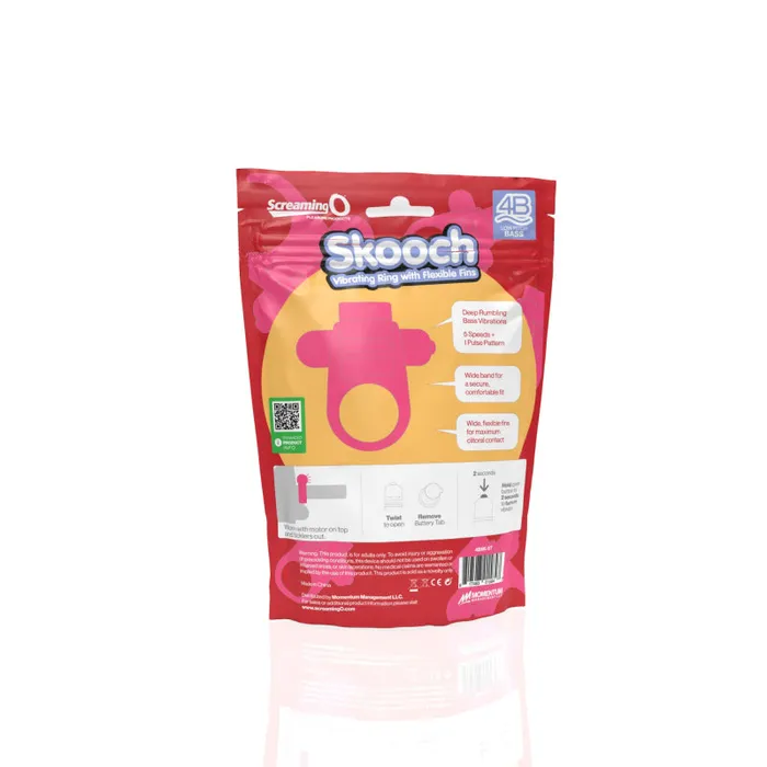 4b Skooch Strawberry Screaming O Vibrators