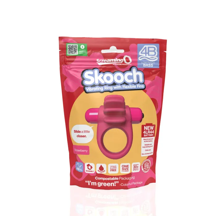 4b Skooch - Strawberry | Screaming O Vibrators