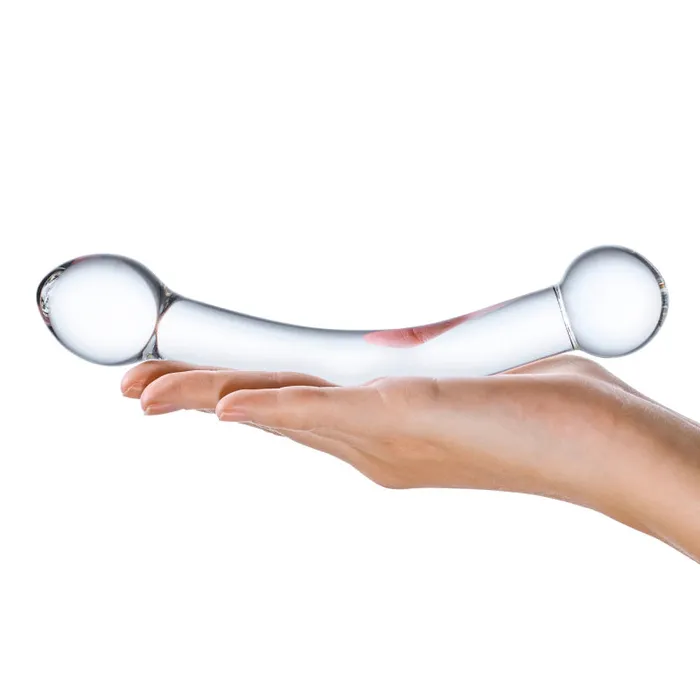 7 Inch Curved Glass G Spot Stimulator | Glas Anal