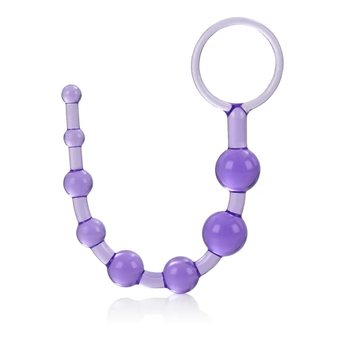 Anal 101 Intro Beads Purple CalExotics Anal