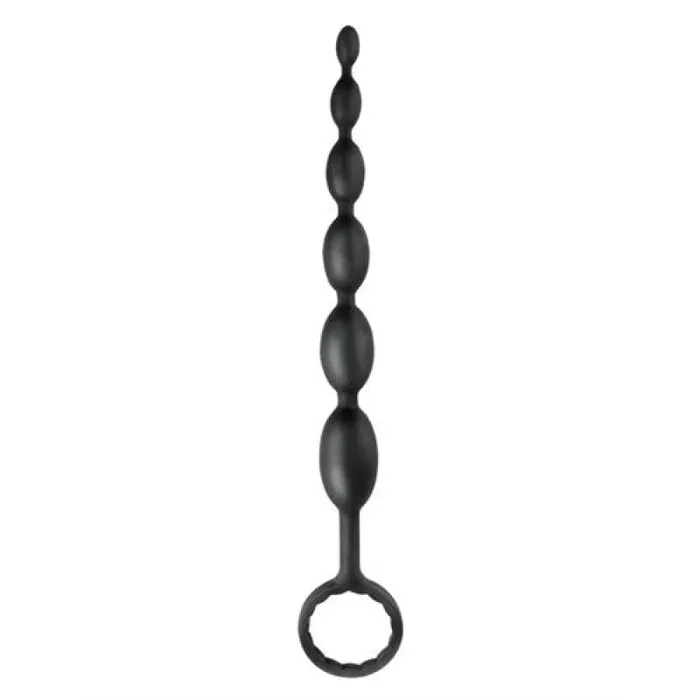 Anal Fantasy Collection First Time Fun Beads - Black | Pipedream Anal