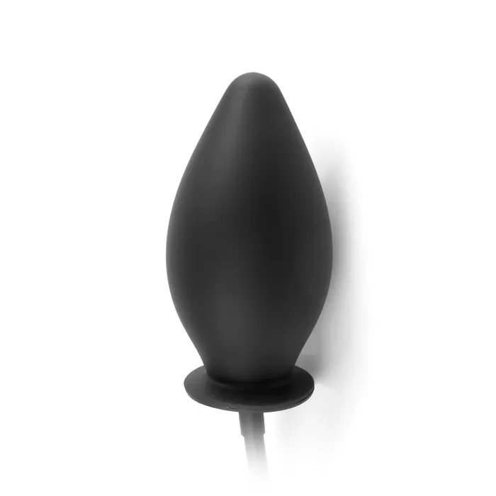 Anal Fantasy Collection Inflatable Silicone Plug Black Pipedream Anal