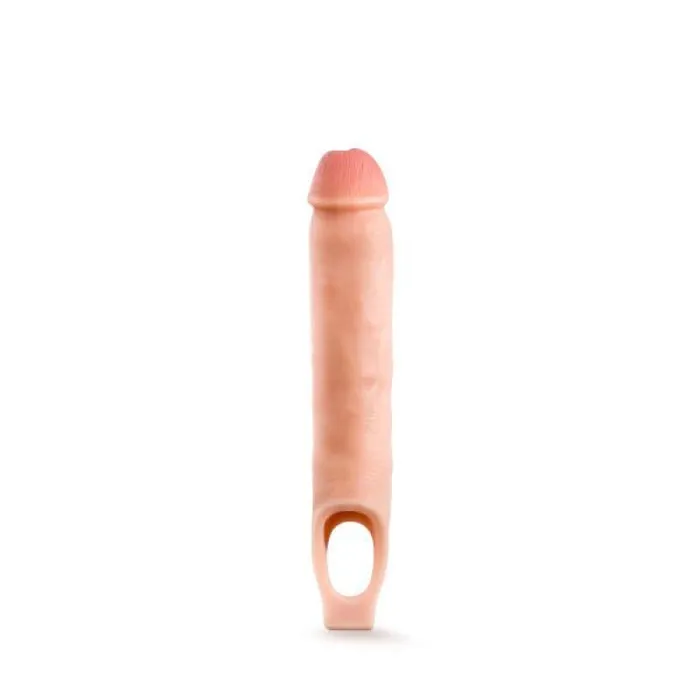 Blush Novelties Dildos | Performance Plus - 11.5 Inch Silicone Cock Sheath  Penis Extender - Vanilla