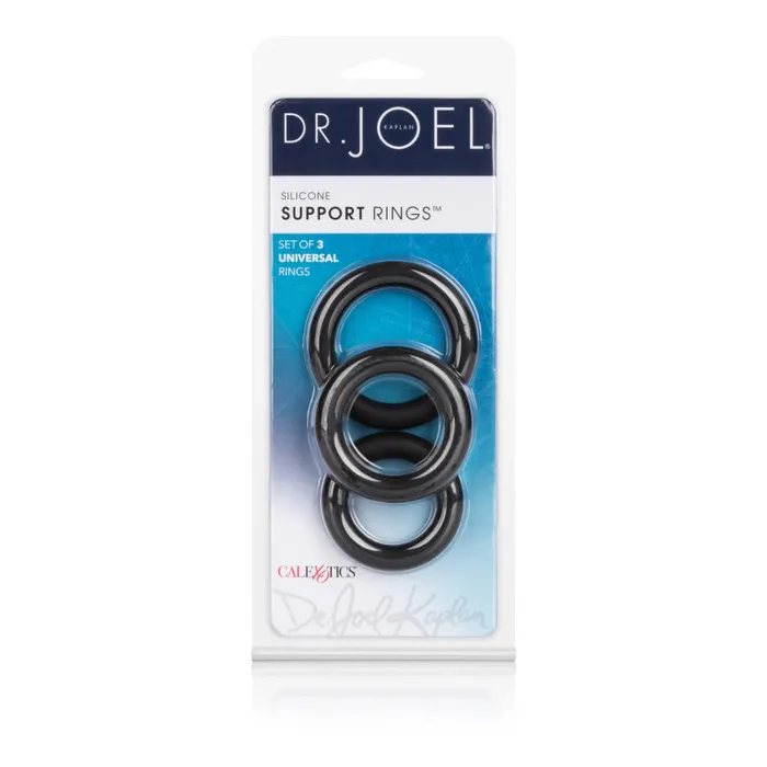 CalExotics Anal | Dr. Joel Kaplan Silicone Support Rings - Black