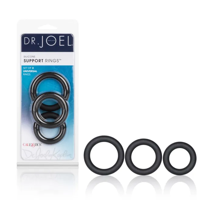 CalExotics Anal | Dr. Joel Kaplan Silicone Support Rings - Black