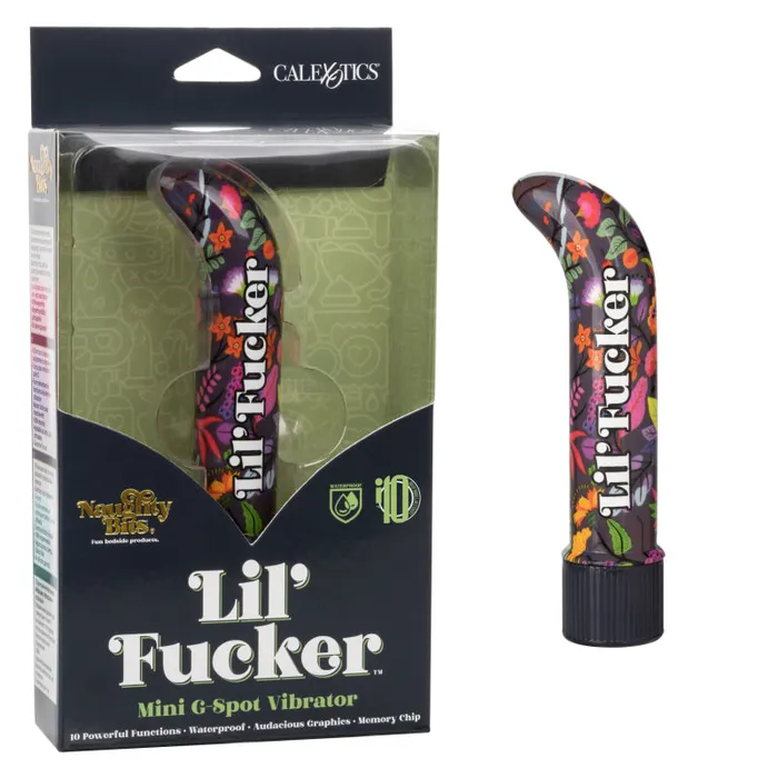 Calexotics Female Sex Toys | Naughty Bits Lil' Fucker Mini G-Spot Vibrator