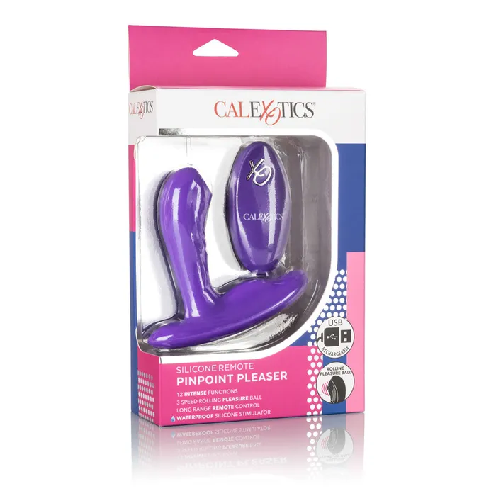 CalExotics Female Sex Toys | Silicone Remote Pinpoint Pleaser Flexible G-Spot Vibrator