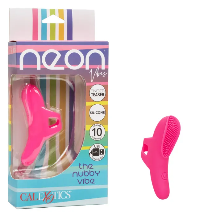 Calexotics Vibrators | Neon Vibes the Nubby Vibe - Pink