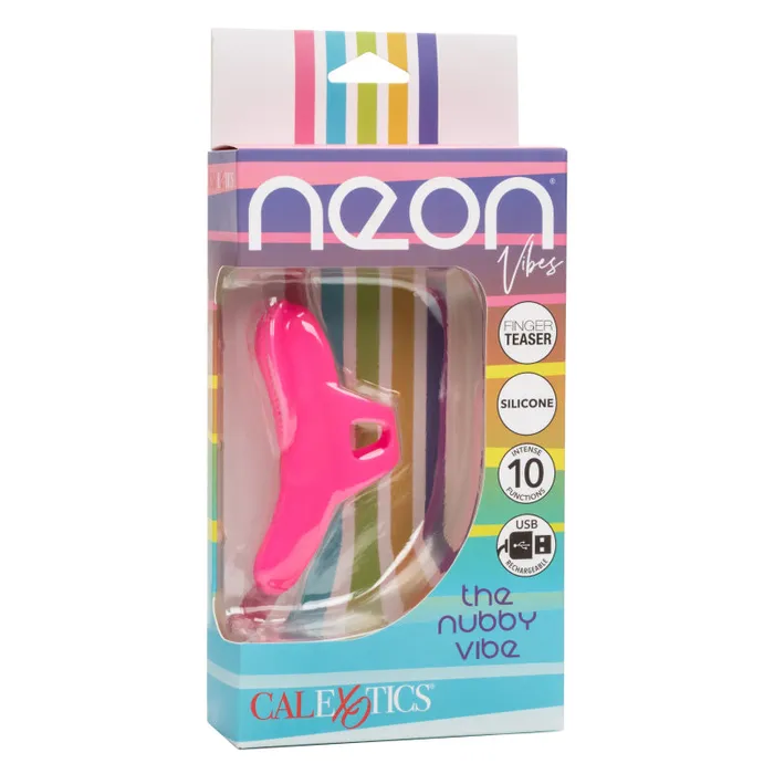 Calexotics Vibrators | Neon Vibes the Nubby Vibe - Pink