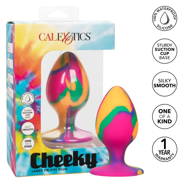 Cheeky Large Tie-Dye Plug | Calexotics Anal