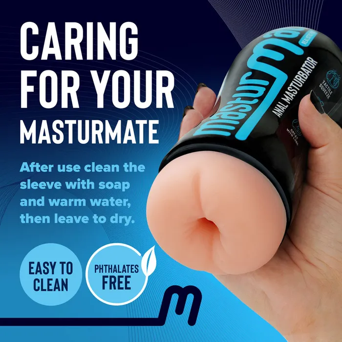 Creative Conceptions Male Sex Toys | Masturmate - Butt - Cream - Flesh Anal Stroker