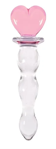 Crystal Heart Of Glass Pink NS Novelties Anal