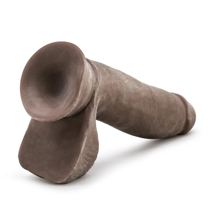 Dildos | Au Naturel - 7 Inch Sensa Feel Dildo - Chocolate - Blush