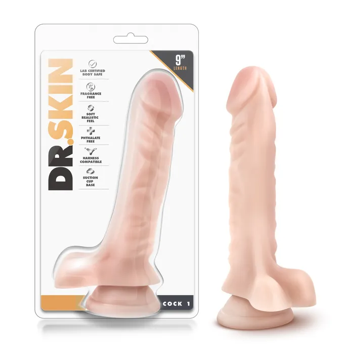 Dildos | Blush Dr. Skin - Cock 1 - 9 Inches