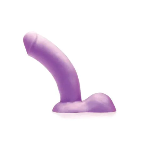 Dildos Tantus Inc Tantus VIP Super Soft Dildo Lavender Bag