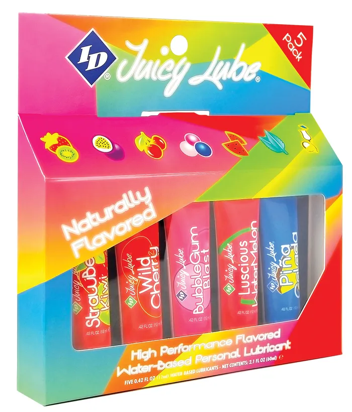 Enhancers ID Juicy Lube 5 Pack Sampler ID Lubricants