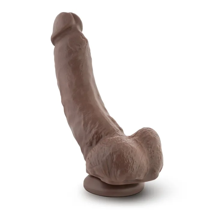 Female Sex Toys | Blush Dr. Skin - Mr. Mayor 9 Inch Dildo With Suction  Cup - Chocolate