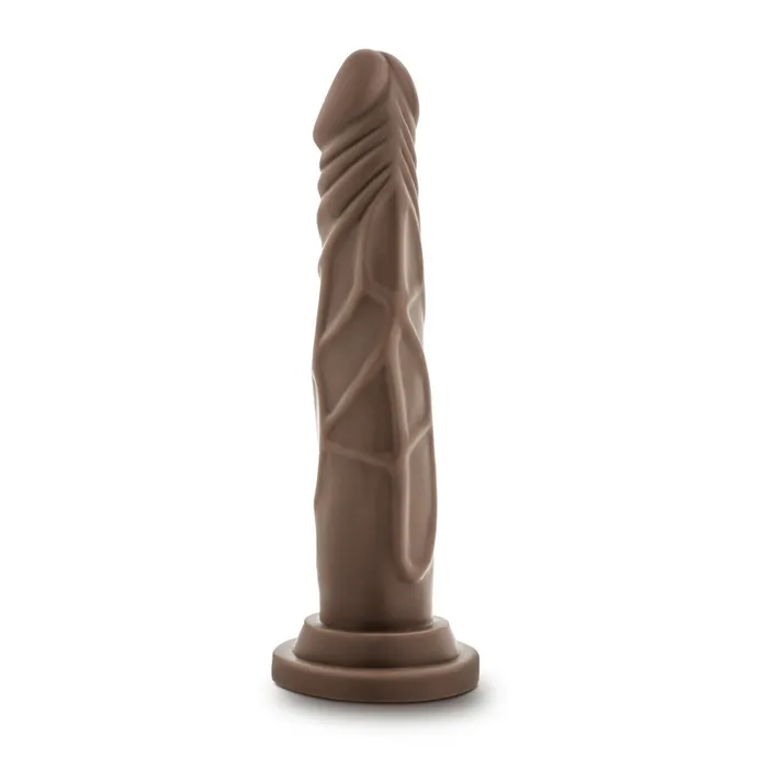 Female Sex Toys | Blush Novelties Dr Skin Silicone Dr Carter 7 In Chocolate