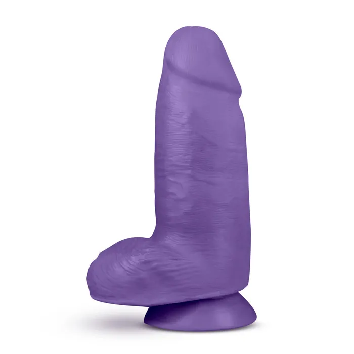 Female Sex Toys Eden Eden 10 Long Purple Thick Realistic Dildo With Balls Suction Cup Base