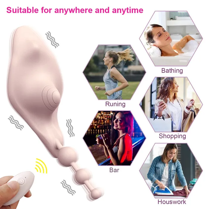 Female Sex Toys | Lusty Age Female Clitoral Stimulator Remote Control Panties Vibrator