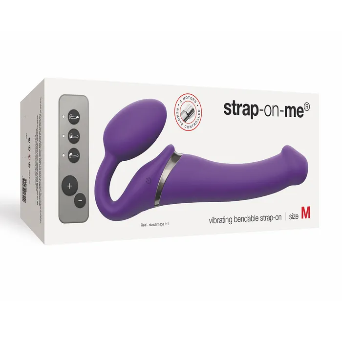 Female Sex Toys | Strap-On-Me Strap-On-Me Vibrator Medium - Purple