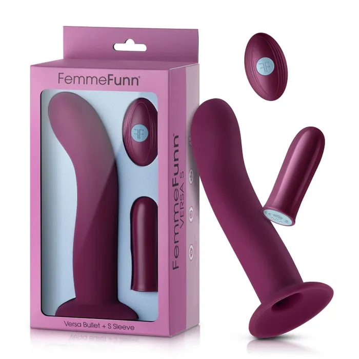 Femme Funn Male Sex Toys | Versa Bullet Plus S Sleeve - Dark Fucshia