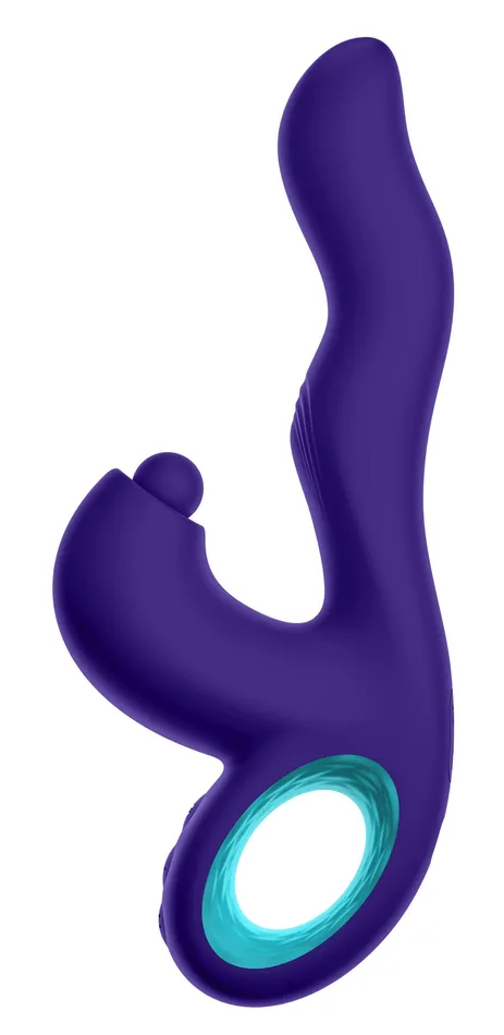 Femme Funn Vibrators | Klio Triple Action Thumping Rabbit Vibrator