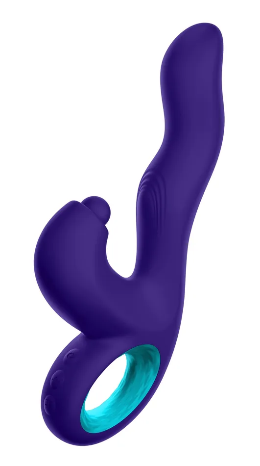 Femme Funn Vibrators | Klio Triple Action Thumping Rabbit Vibrator