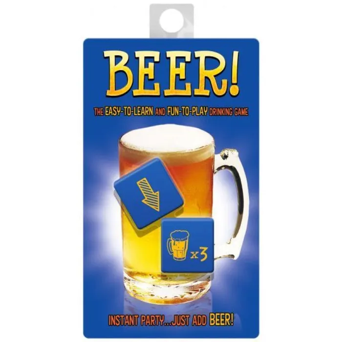 Games Kheper Games Beer Large Dice Game