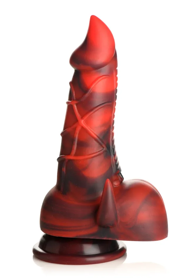 Horny Devil Demon Silicone Fantasy Dildo by Creature Cocks | XR Brands Dildos