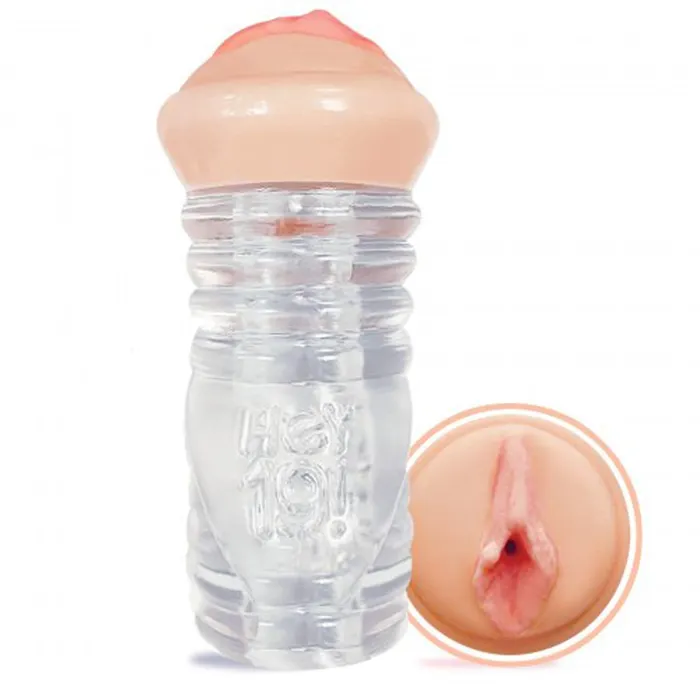 Icon Brands Hey 19 Clear Stroker Heather Starlet Male Sex Toys