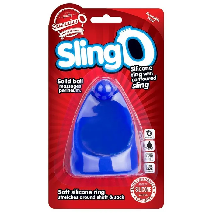 ItspleaZure Male Sex Toys Screaming O Sling O Soft Silicone Ring