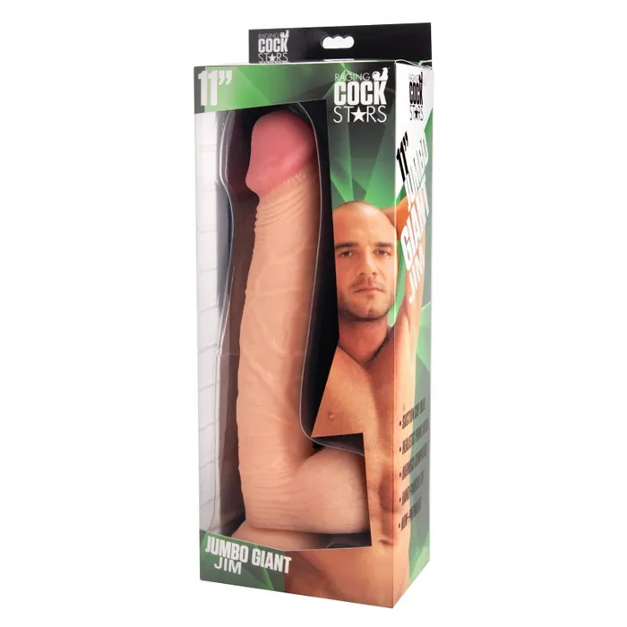 Jumbo Giant Jim XR Brands Raging Cock Stars Vibrators